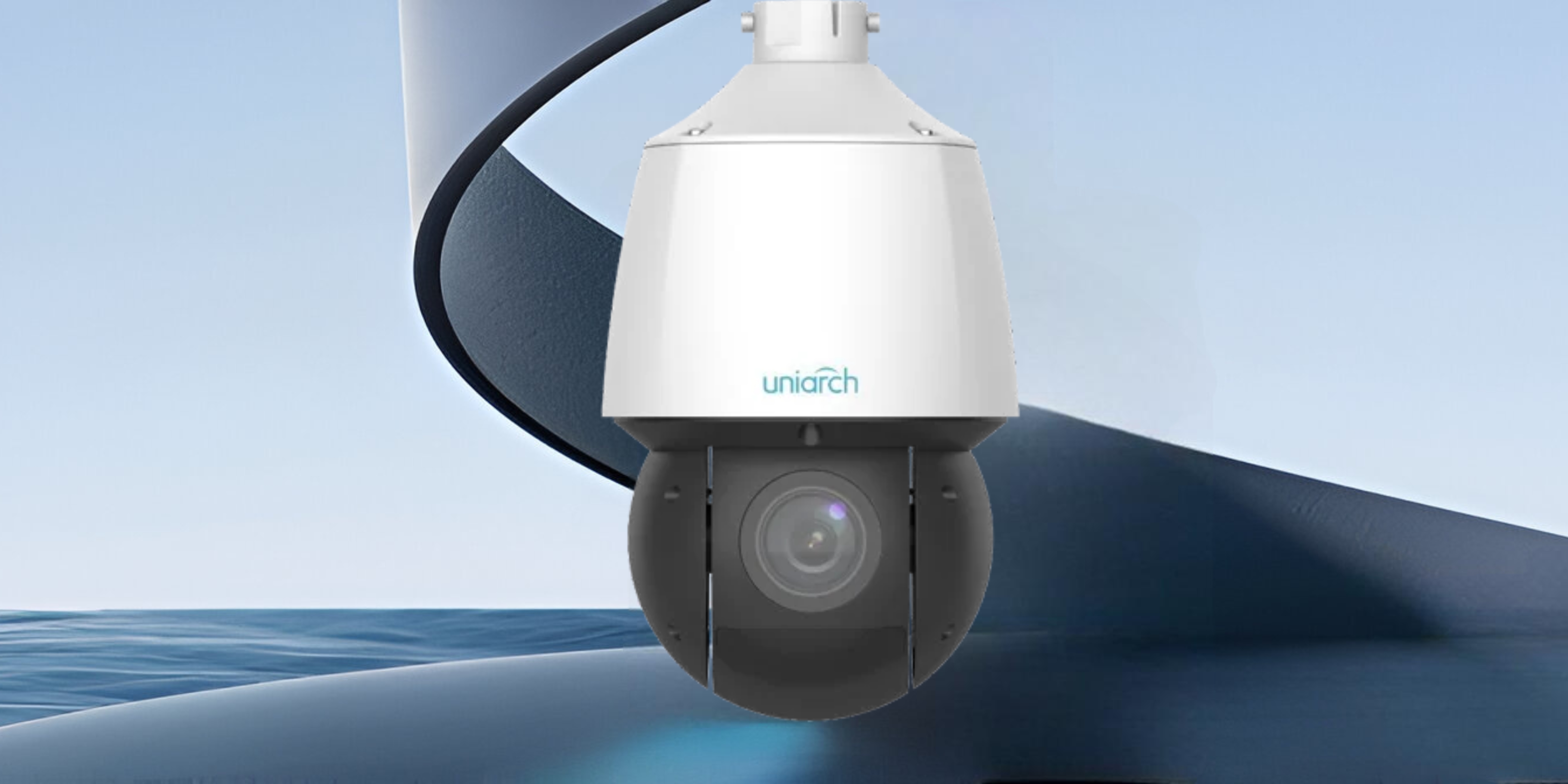 Professional bullet camera installation